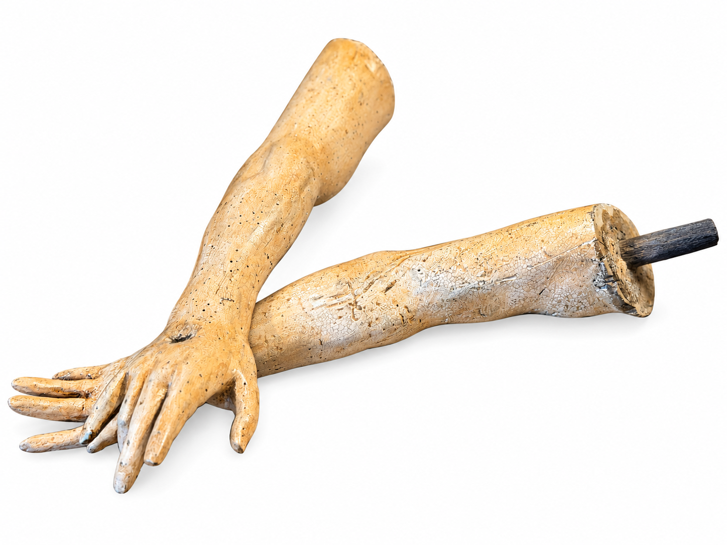 17 th Century Wooden Arms